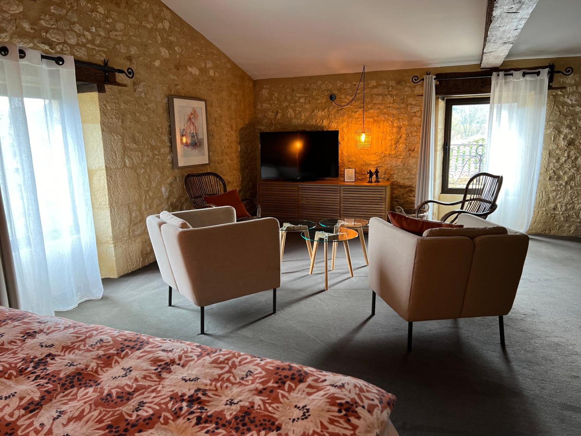 Hotel La Villa Romaine Carsac-Aillac Szoba fotó